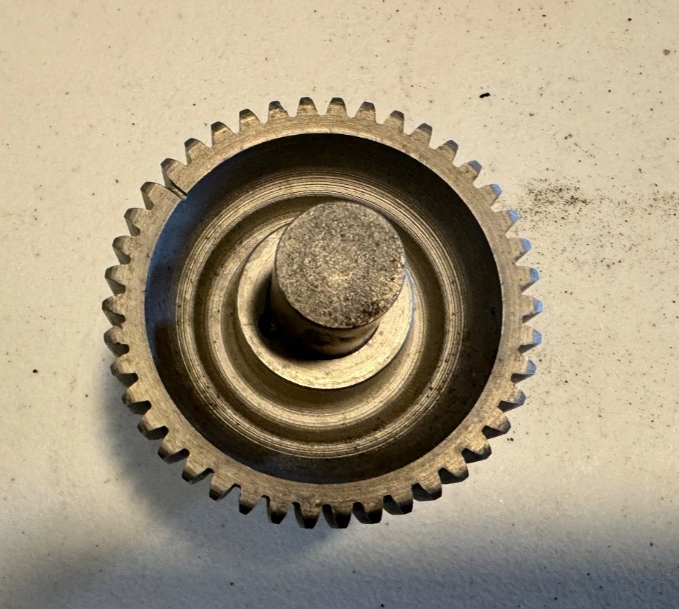 Engranaje de leva de escape delantero Harley OEM UL 1937-1948 OEM# 612-37A, 25503-37 Foto 2 de 4