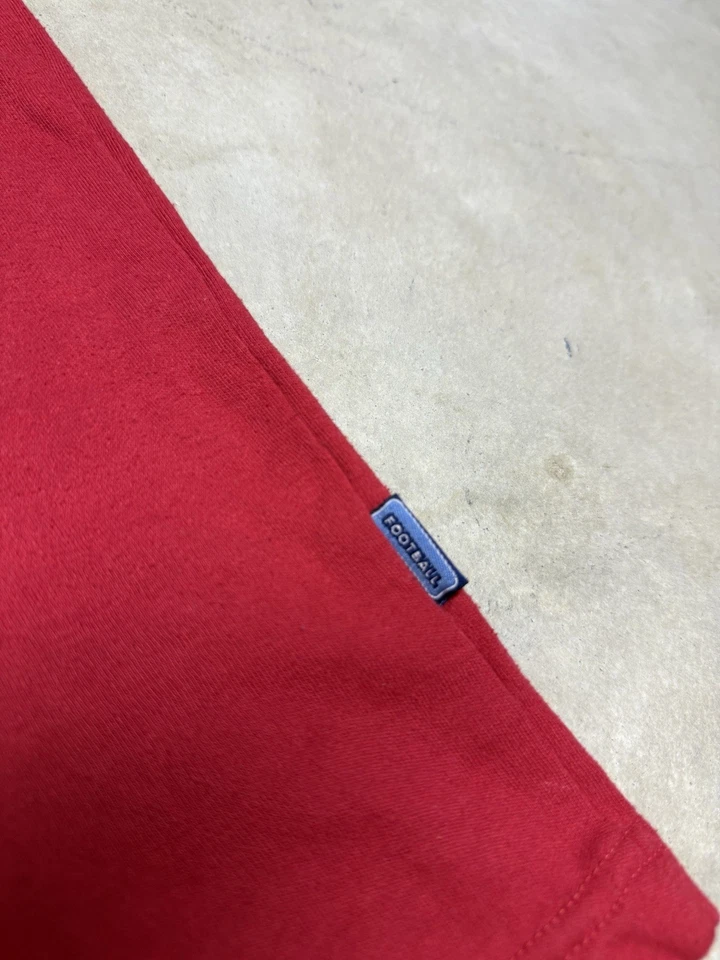 Vintage Espana Spain Football Red Ringer Tee Size XL - Image 4 of 4