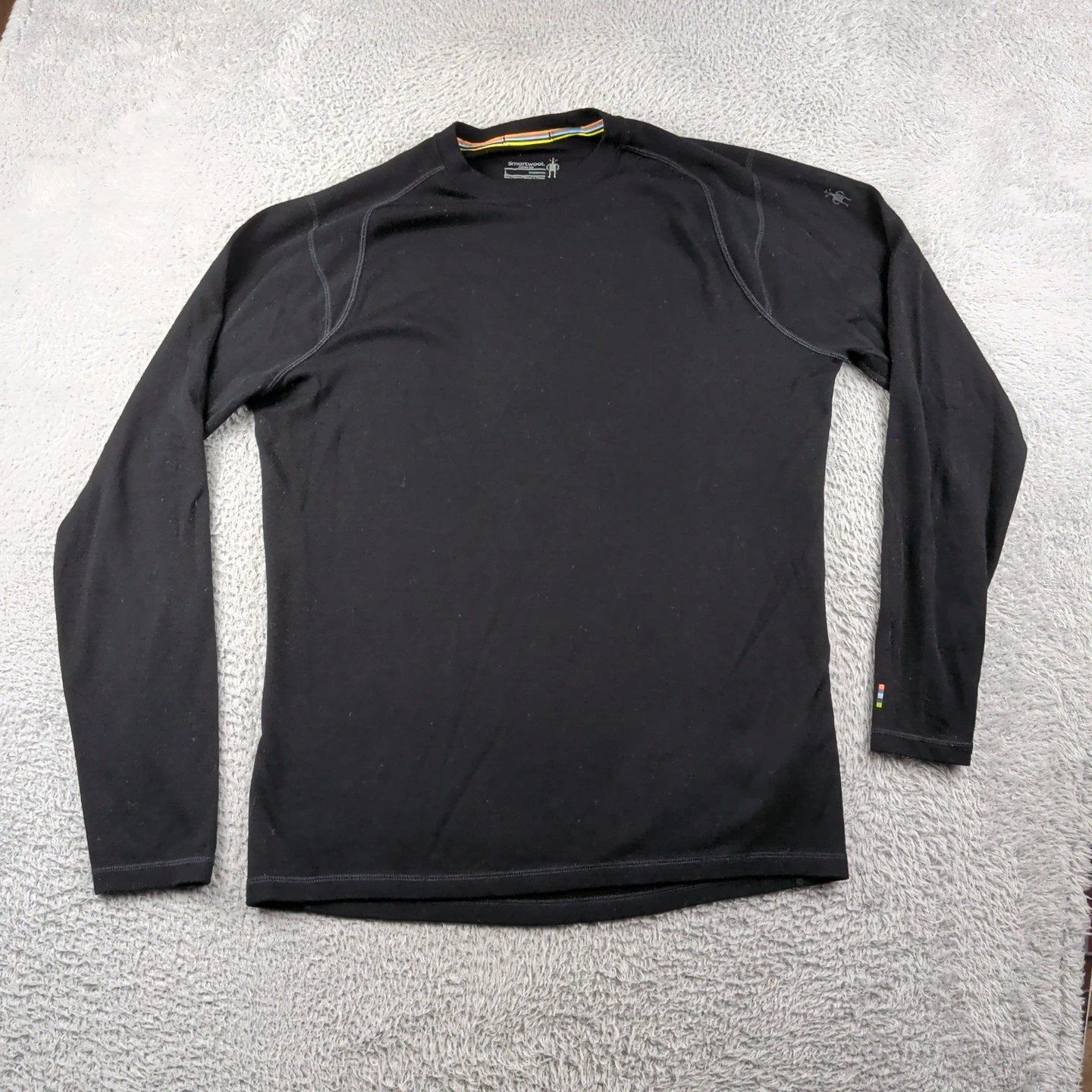 Smartwool Shirt Mens L Black Merino 250 Baselayer Crewneck Pullover Hiking Camp
Opens in a new windo