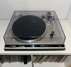Technics SL-Q2 Direct Drive Automatic Turntable 33/45RPM Silver Black - Working
