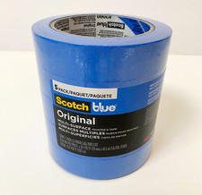 Scotch Blue Removable Painters Tape 3M Original 5 Pack .94 Inch 225 Yards Total