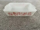 Vintage Pyrex Pink Gooseberry 503 Space Saver Casserole Dish 1.5 QT - No Lid.
