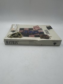 HATRIS NINTENDO NES ~ ORIGINAL BOX & MANUAL ONLY ~ GAME NOT INCLUDED