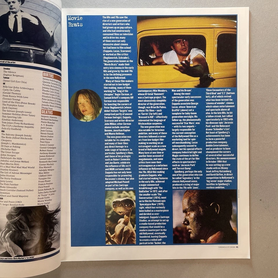 Cinema Chronicle 1895 1995 No 4 1960 1980 by David Robinson Sight And Sound - Image 4 of 4