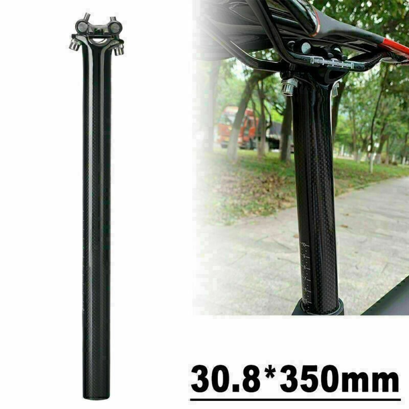 MTB 27.2,30.8mm/31.6mm 3K Mountain Bike Road Bike Bicycle Seat Post Tube