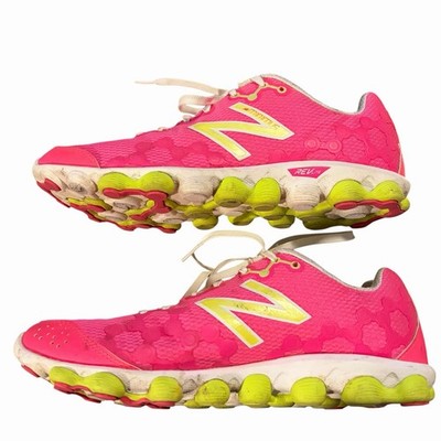 New Balance Minimus Ionix 3090 Mesh Running Sneakres Pink Yellow Women's US 9.5