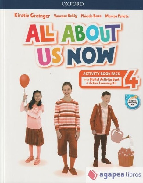 All About Us Now 4 . Activity Book. NUEVO. ENVÍO URGENTE (Agapea)