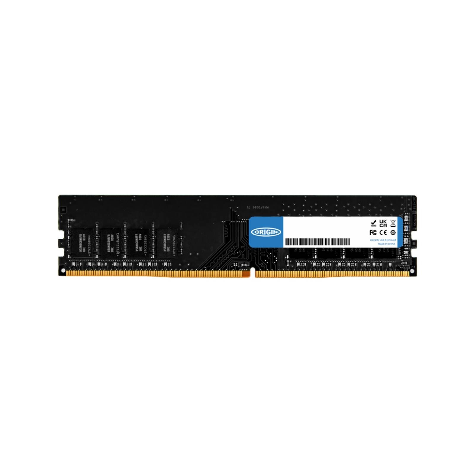 Origin Storage 8GB DDR4 3200MHz UDIMM 1RX16 Non-ECC 1.2V - Image 3