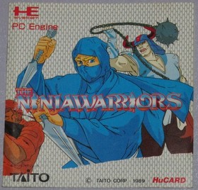 The Ninja Warriors PC Engine PCE HuCARD Retro Action Taito Japan Import Tested