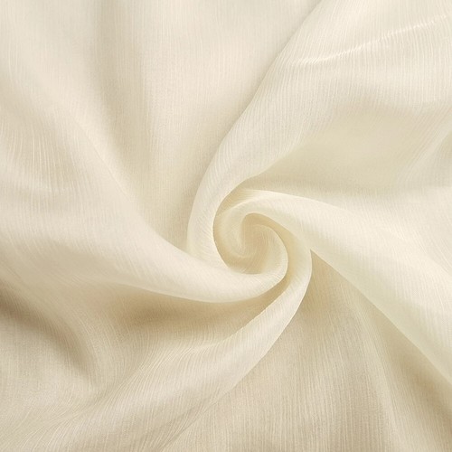 55''Wide Solid Silk Crinkled Chiffon Fabrics Scarf Material Silk Georgette Crepe - Picture 14 of 27