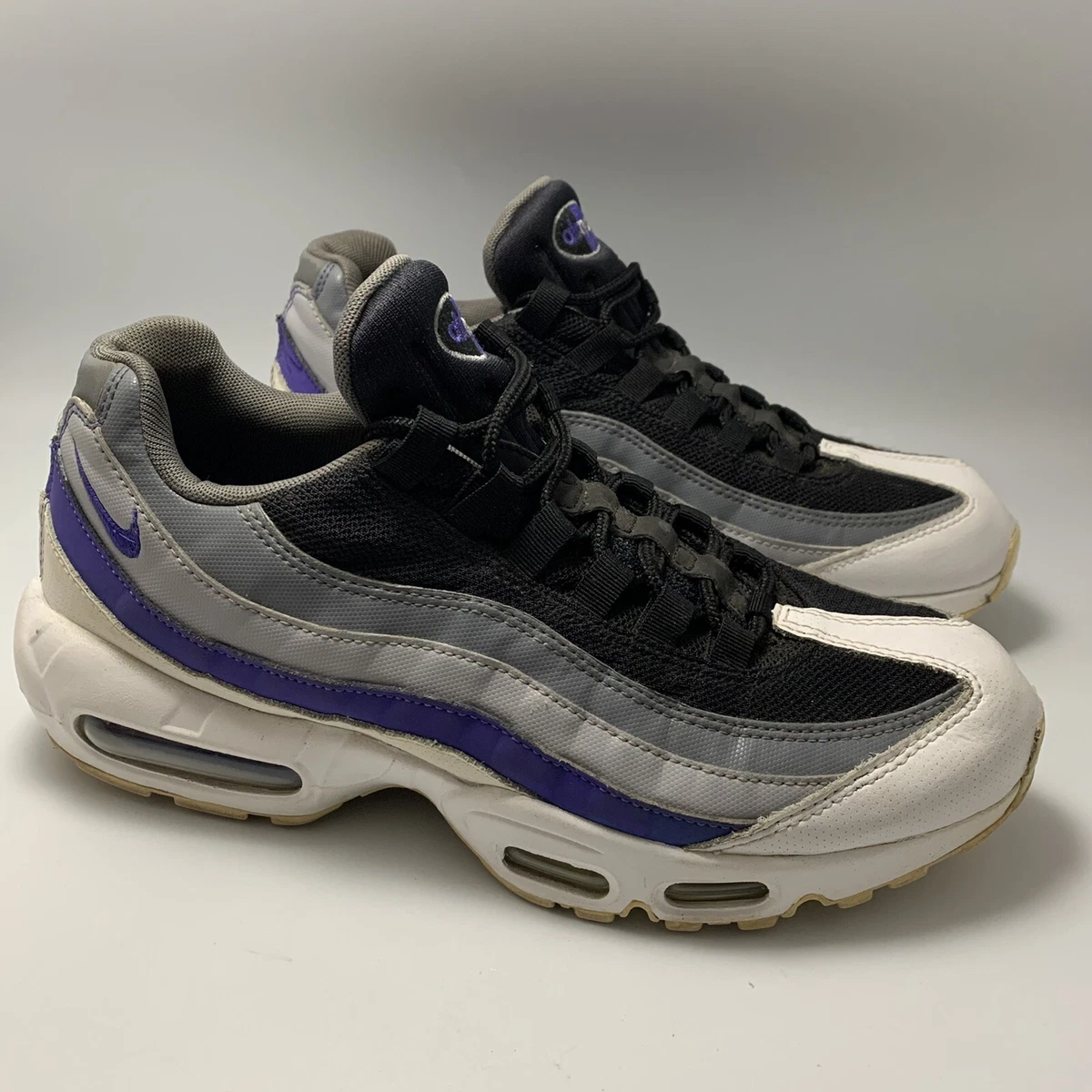 Air max 95 essential top white/ persian violet-cool grey