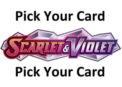 Scarlet and Violet Base Pick Your Card Common/ Uncommon/ Reverse Holo/ Holo Rare