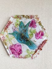 Eisvogel Schmuck Schale/Untersetzer