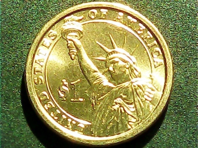 Presidential Dollar Error 2013 P William McKinley Die Chip - Image 4 of 4