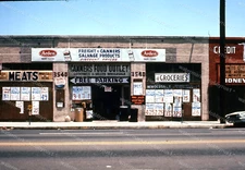 Studio City Los Angeles Street Scene Advertising Vintage Original 35mm Slide