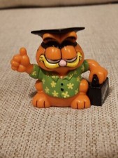 Vintage Garfield Graduation Hawaii PVC Figure Cake Topper