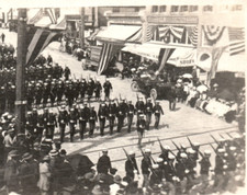 WWI United States Marine Corps San Diego California Real Photo Postcard