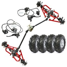 Front Rear Drive CV Axle kit Swing Arm Electric Transimission Gearbox Go kart