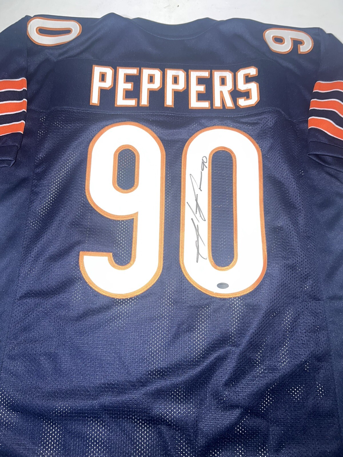 Julius Peppers Autographed Signed Chicago Bears NFL custom jersey - Schwartz COA 