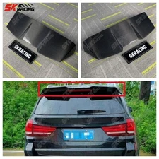 Real Carbon Fiber Rear Roof Spoiler Wing  Body kits For BMW F15 X5 2014-2018
