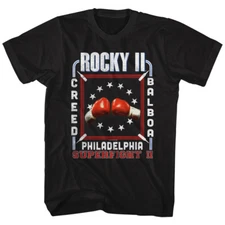Rocky T-Shirt Superfight II Black Tee