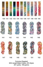 Juniper Moon Farms Cumulus Dappled Yarn: 11 colors available