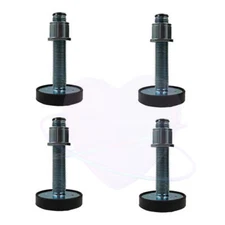 4x Car Lift Rubber Tray Heightening Feet High Leg Pads Shaft 118*225mm