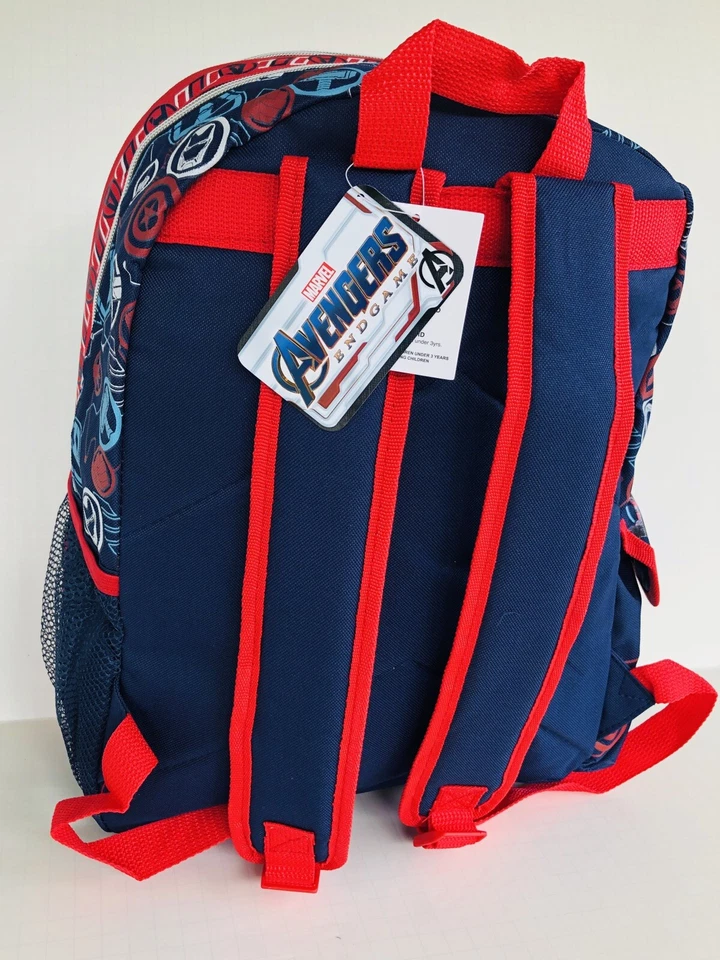 Nuevo Avengers: Mochila escolar grande de 16 pulgadas y lonchera (totalmente nueva) Foto 3 de 3