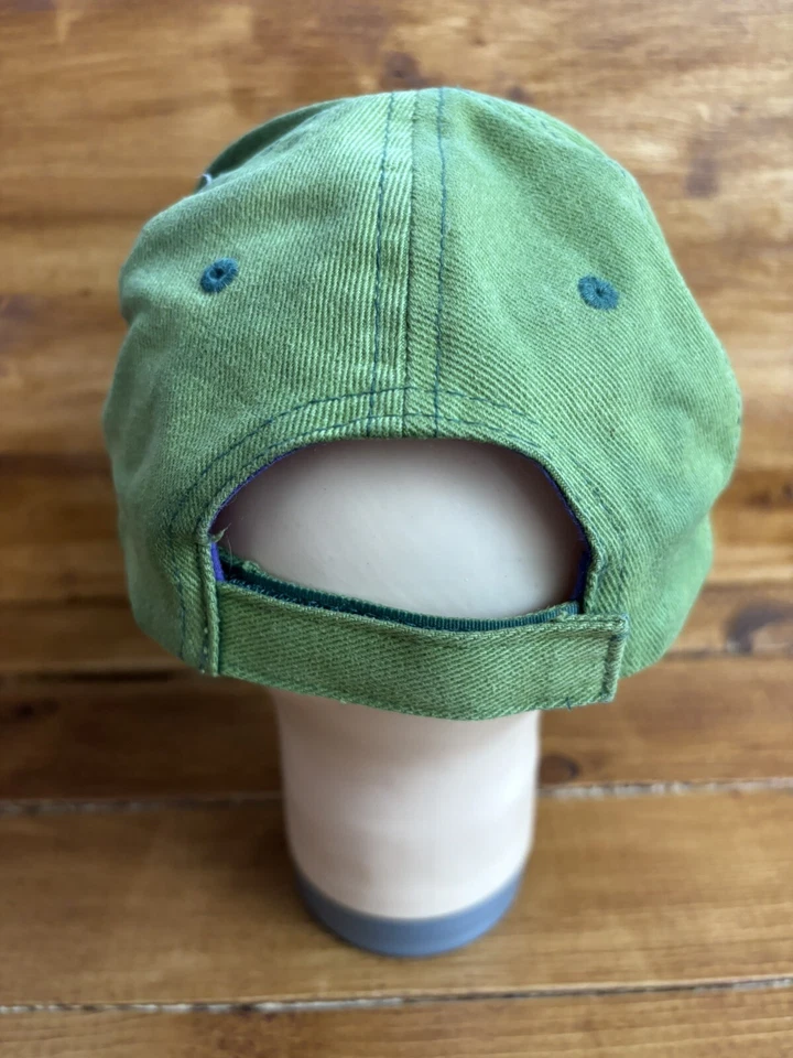 Sombrero vintage Milwaukee Bucks Reebok Strapback juvenil 8-20 Y2K púrpura verde Foto 3 de 4