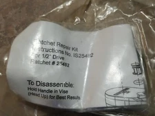 NEW Craftsman Ratchet Repair Kit #25482 for 1/2" Drive Ratchet 25482