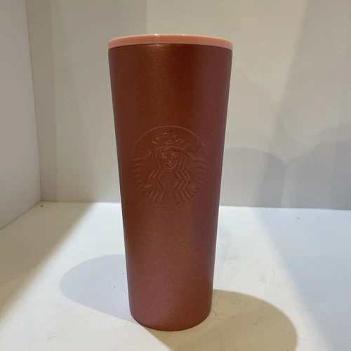Starbucks 2019 Holiday Season NO Straw Gradient Cold Cup, Pink - 24oz