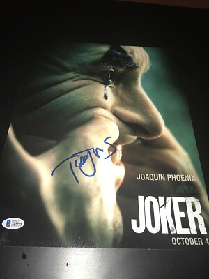TODD PHILLIPS SIGNED AUTOGRAPH JOKER SIGNED 11x14 POSTER BECKETT COA AUTO RARE D