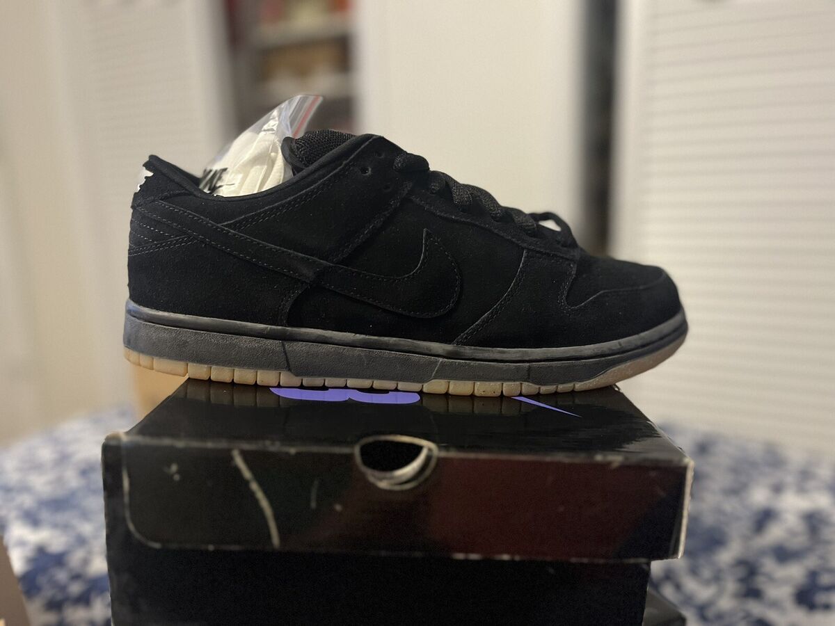 Size 10.5- Nike SB Dunk Low Pro Black Gum '06 304292-901 Ds Size 10.5- Nike SB Dunk Low Pro Black Gum '06 304292-901 Ds
