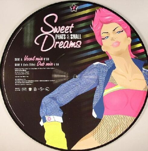 Eurythmics Dance Cover Phats & Small – Sweet Dreams 12" PICTURE DISC RARE LP NM - Picture 2 of 2