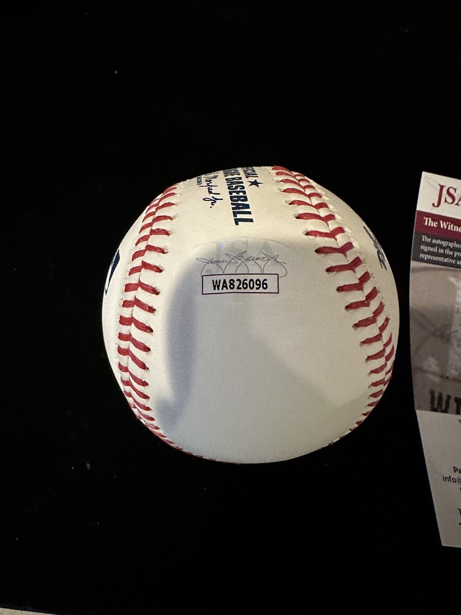 Steven Kwan Signed Baseball Inscription Cleveland Guardians JSA