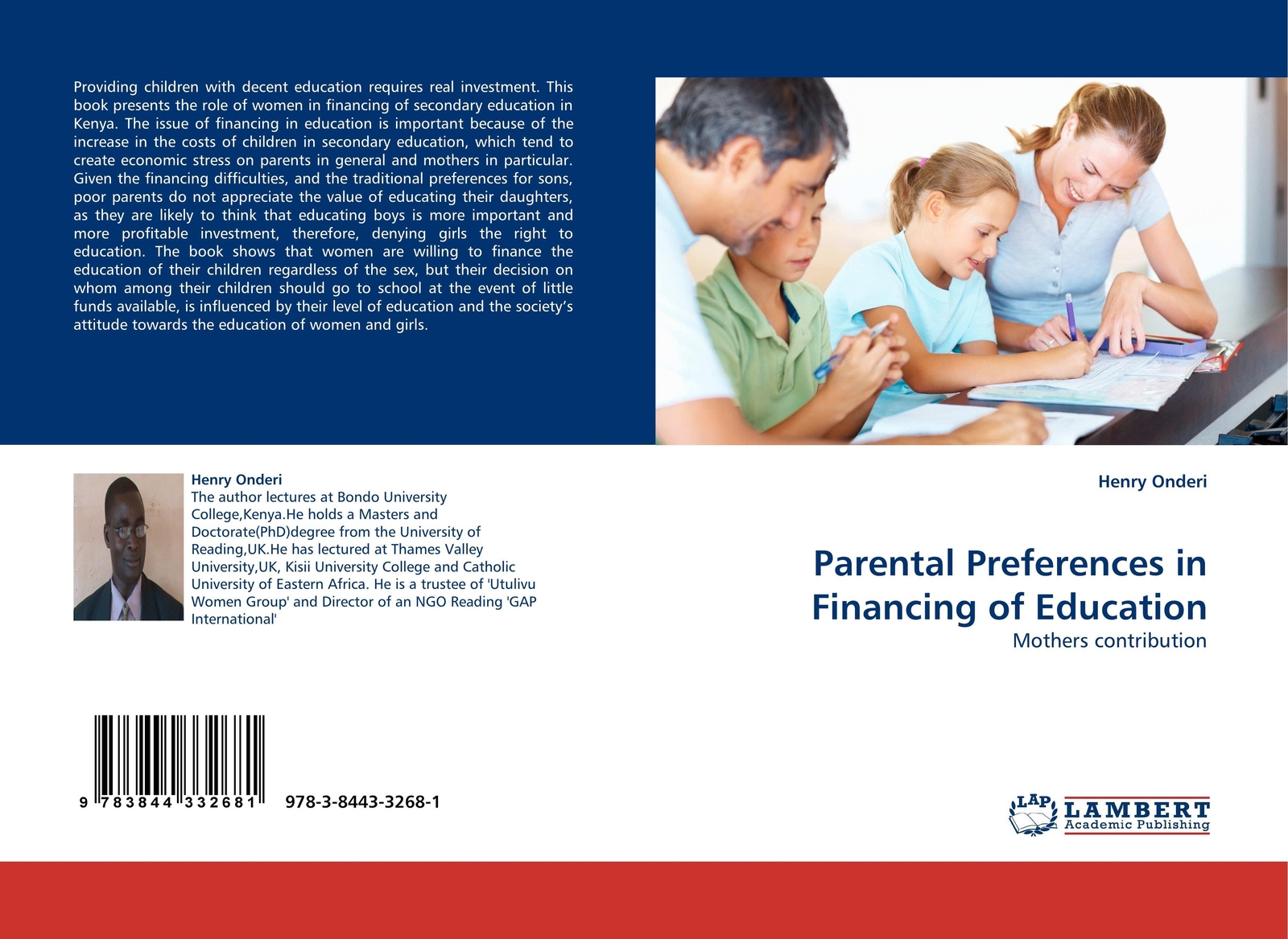 Thumbnail - Henry Onderi | Parental Preferences In Financing Of Education |
