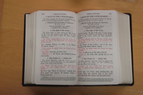 Latin-English Daily Missal 1962 (Latin Mass) Extraordinary Form