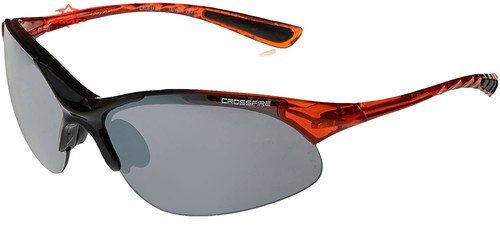 Lexxola Vale Sunglasses, Orange CR-39 Lenses, Black Frame  display picture 2