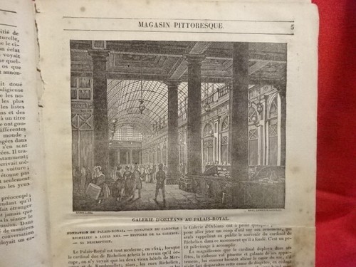 COLLECTIF - Le Magasin pittoresque - Tome I. - 1833. - Picture 3 of 12