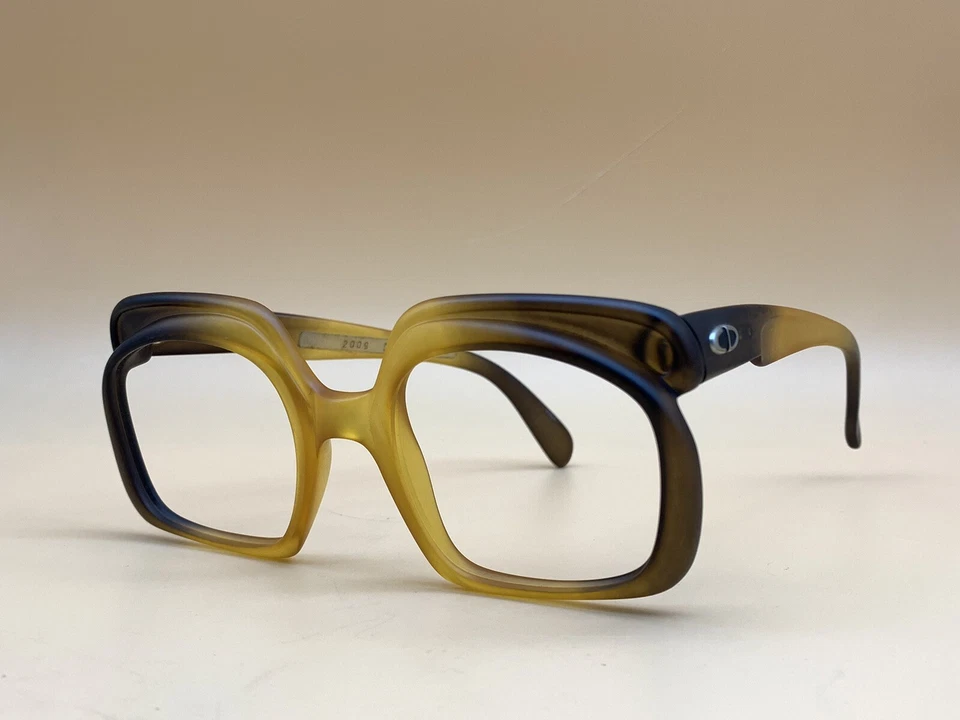 Nuevo de Lote Antiguo Años 70 Christian Dior Optyl Mujer Gafas de Sol D272 Oliva Foto 4 de 4