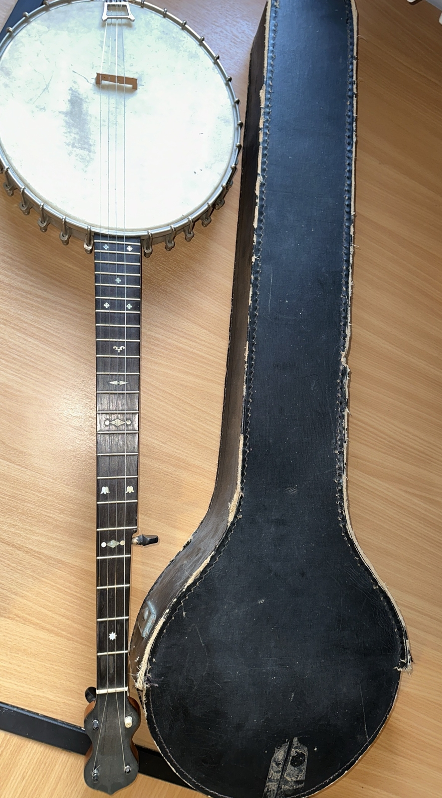 W. Tembett Vintage Banjo eBay