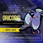 Oricorio Sensu Style Pokemon #741 GO
