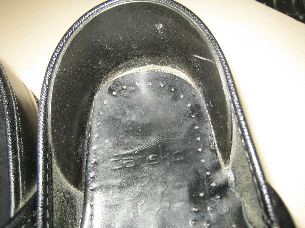 DANSKO  SOLID GLOSS BLACK LEATHER PROFESSIONAL CL… - image 4