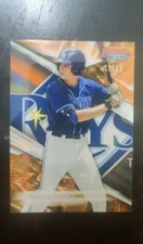 2016 BOWMAN BEST ORANGE REFRACTOR 33/35 JOSH JOSHUA LOWE RAYS RC 1ST CARD