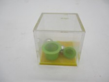 Vintage Clear Plastic Puzzle Fidget Cube Game