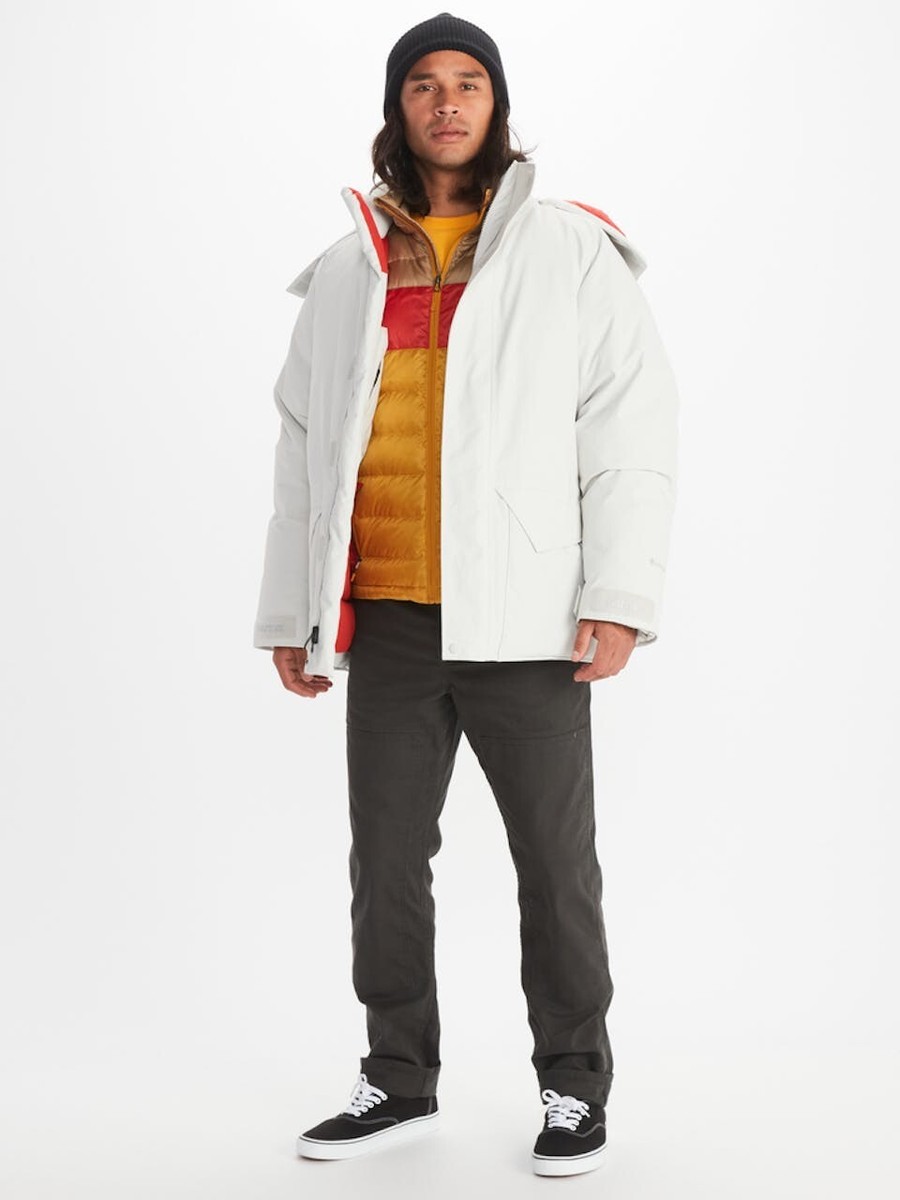 Marmot Men's Mammoth Parka Glacier Grey Size L MSRP $600 | eBay