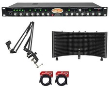 Presonus Studio Channel Recording Vacuum Tube Mic Preamp Boom Arm Shield Cables