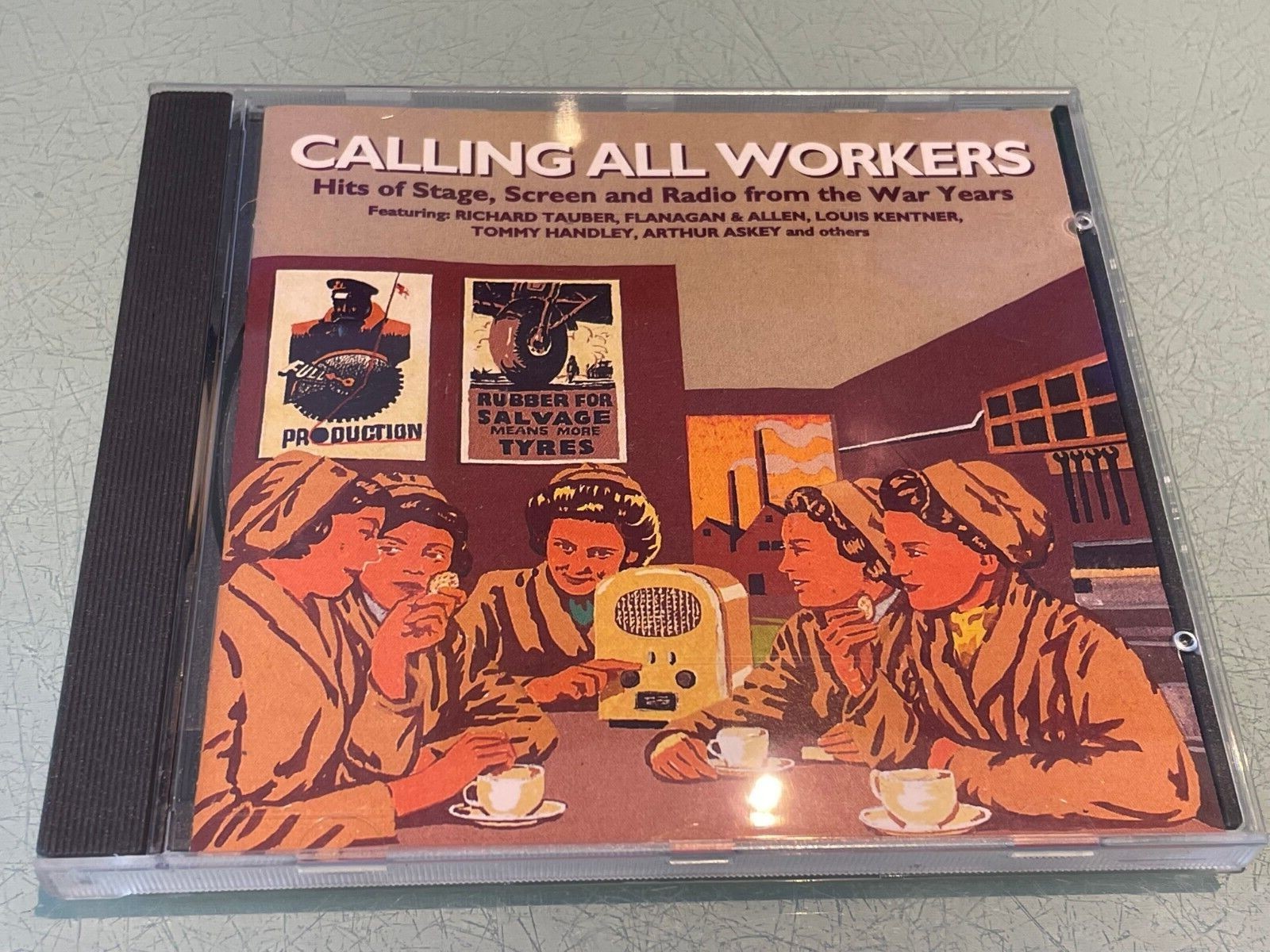 Calling All Workers CD Album - 1994 Conifer Records  20 Songs From The War Years