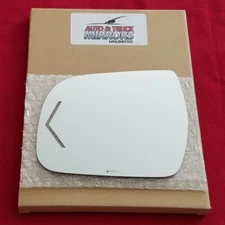 Mirror Glass For 11-13 Toyota Sienna Driver Side Replacement - Fit Over - Signal