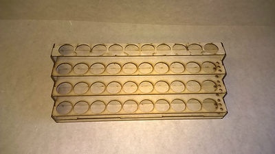 Paint Stand 40 Tins Rack Storage Humbrol Revell Enamel, Wargame, Airfix Models E - Foto 3